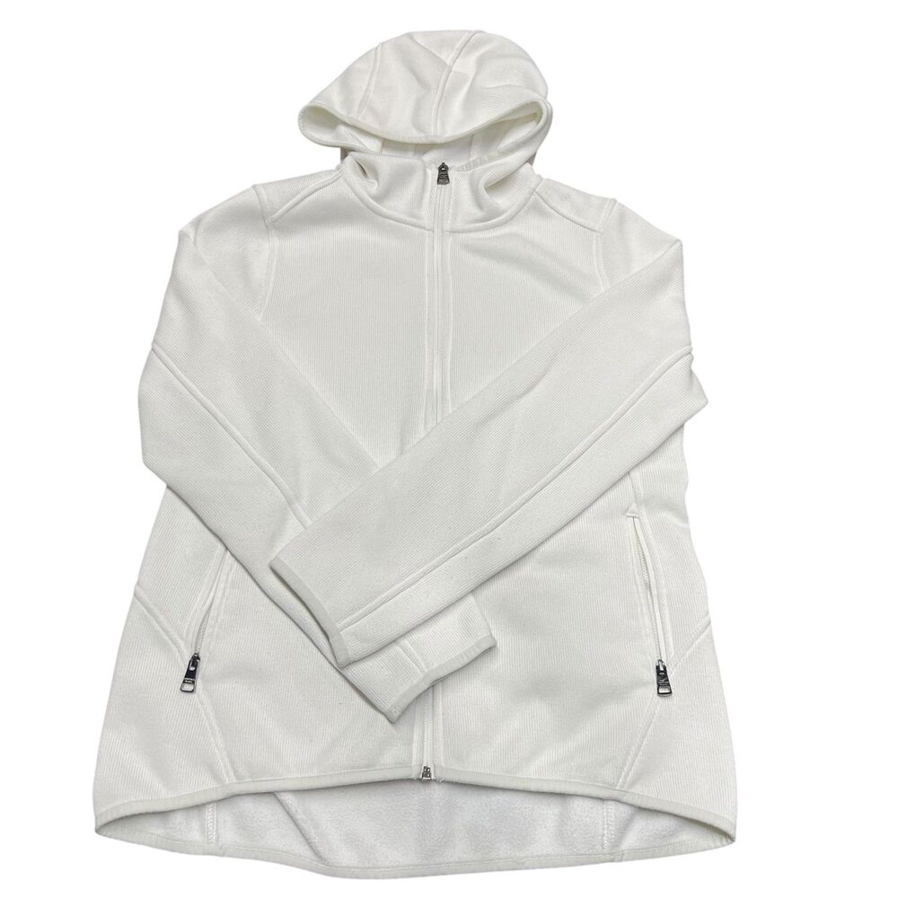 Andrew Marc Women's Full Zip Midweight Hooded Fleece Jacket Size Medium